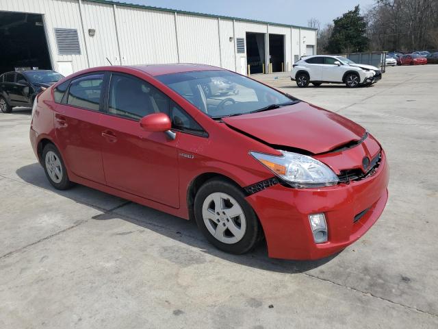 JTDKN3DU9B1471814 - 2011 TOYOTA PRIUS RED photo 4