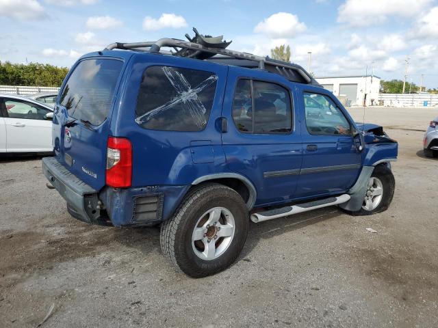 5N1ED28T74C608103 - 2004 NISSAN XTERRA XE BLUE photo 3