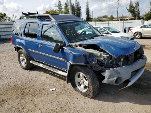 5N1ED28T74C608103 - 2004 NISSAN XTERRA XE BLUE photo 4