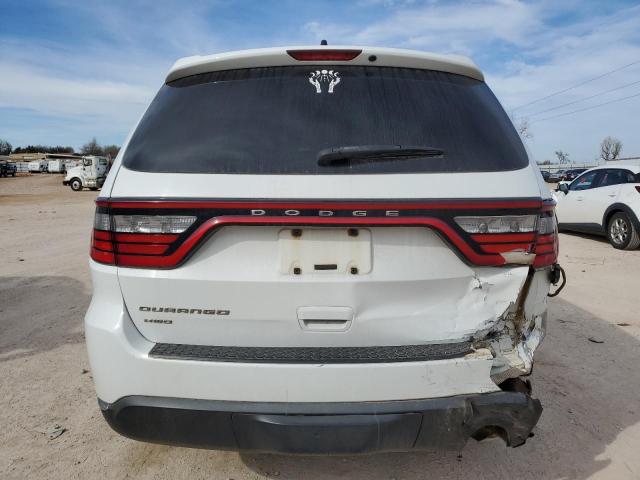 1C4RDJAG7EC591141 - 2014 DODGE DURANGO SXT WHITE photo 6