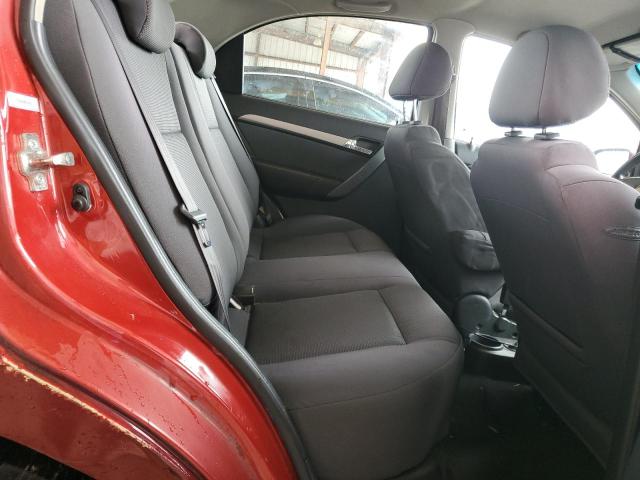 KL1TD566X8B242442 - 2008 CHEVROLET AVEO BASE RED photo 10