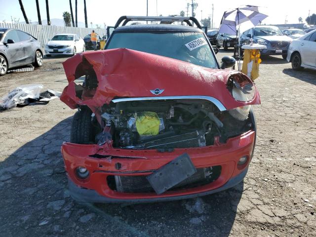 WMWSU3C5XBT095056 - 2011 MINI COOPER RED photo 5