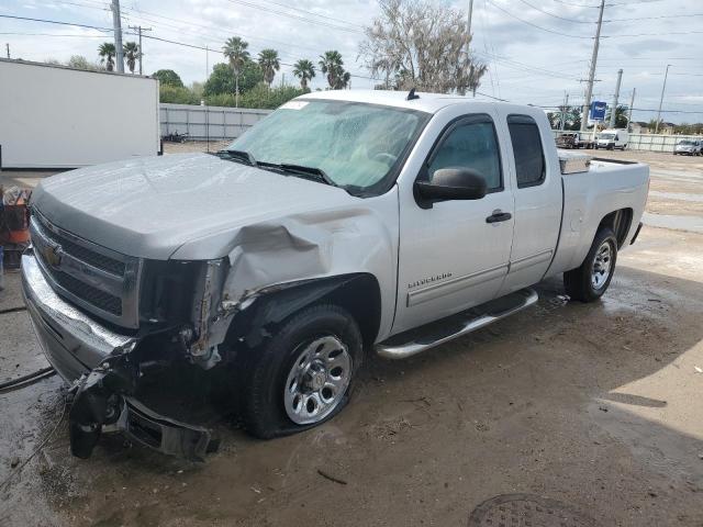 1GCRCSEA2CZ130471 - 2012 CHEVROLET SILVERADO C1500 LT SILVER photo 1