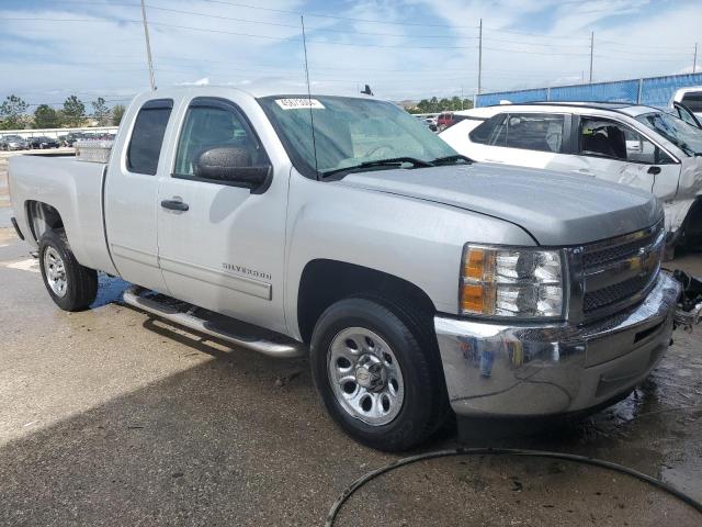 1GCRCSEA2CZ130471 - 2012 CHEVROLET SILVERADO C1500 LT SILVER photo 4