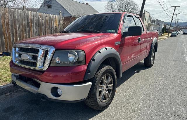 1FTPX14527FA51948 - 2007 FORD F150 BURGUNDY photo 2