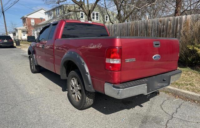 1FTPX14527FA51948 - 2007 FORD F150 BURGUNDY photo 3