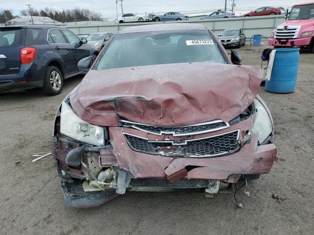 1G1PC5SB6D7103575 - 2013 CHEVROLET CRUZE LT MAROON photo 5