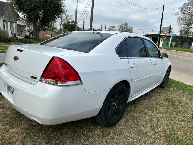 2G1WG5E34C1320851 - 2012 CHEVROLET IMPALA LT WHITE photo 4