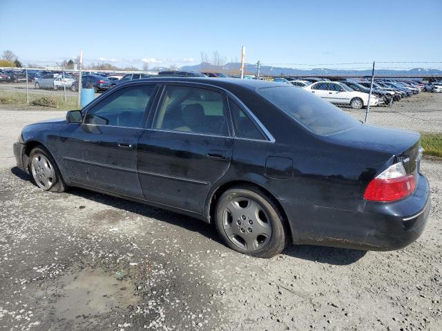 4T1BF28B63U314687 - 2003 TOYOTA AVALON XL BLACK photo 2