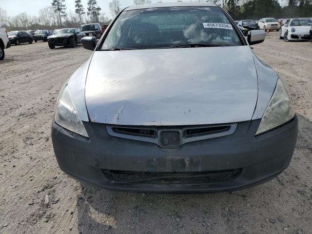 3HGCM56455G713277 - 2005 HONDA ACCORD LX SILVER photo 5