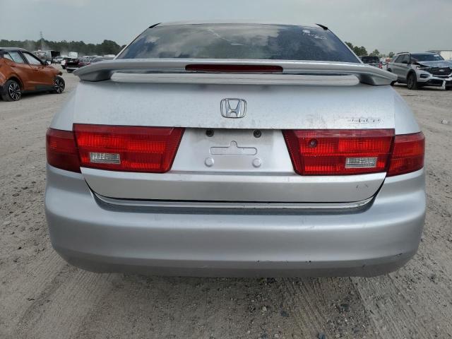 3HGCM56455G713277 - 2005 HONDA ACCORD LX SILVER photo 6