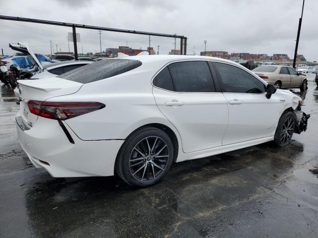 4T1G31AK1MU564570 - 2021 TOYOTA CAMRY SE WHITE photo 3