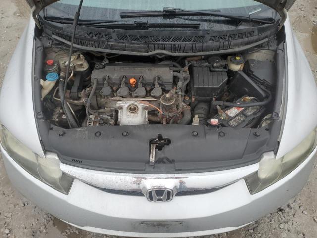 2HGFA1F5XBH520206 - 2011 HONDA CIVIC LX SILVER photo 11