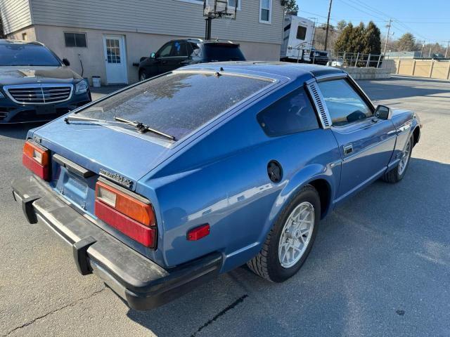 JN1CZ04SXBX607177 - 1981 DATSUN 280ZX BLUE photo 3