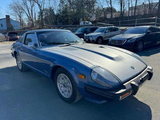 JN1CZ04SXBX607177 - 1981 DATSUN 280ZX BLUE photo 4