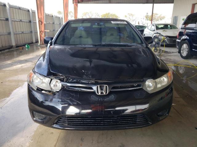 2HGFG12837H575490 - 2007 HONDA CIVIC EX BLACK photo 5