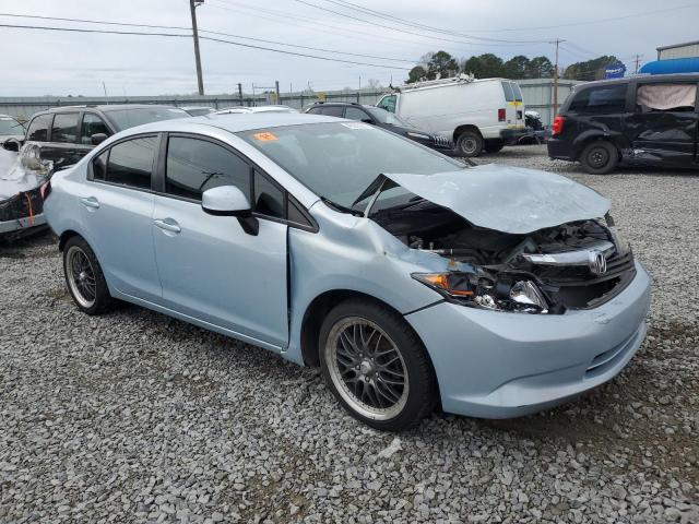 2HGFB2F54CH512347 - 2012 HONDA CIVIC LX BLUE photo 4