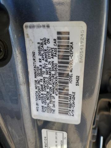 4T1BE32KX3U703530 - 2003 TOYOTA CAMRY LE BLUE photo 12