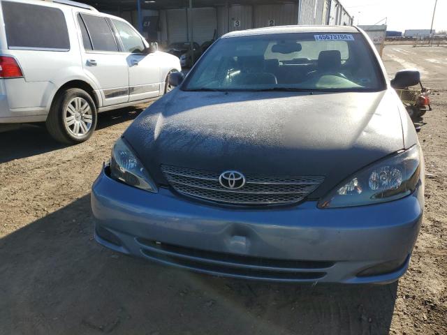 4T1BE32KX3U703530 - 2003 TOYOTA CAMRY LE BLUE photo 5