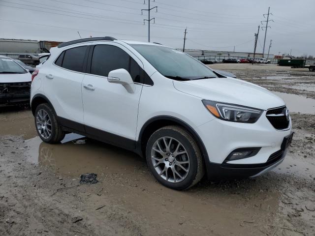 KL4CJ2SB0JB570312 - 2018 BUICK ENCORE SPORT TOURING WHITE photo 4