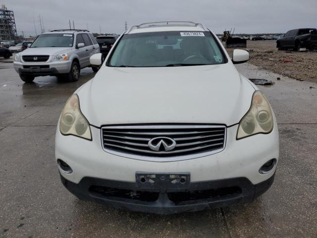 JNKAJ09F48M353725 - 2008 INFINITI EX35 BASE WHITE photo 5