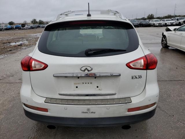 JNKAJ09F48M353725 - 2008 INFINITI EX35 BASE WHITE photo 6