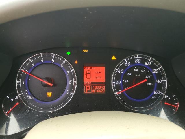 JNKAJ09F48M353725 - 2008 INFINITI EX35 BASE 白色 照片 9