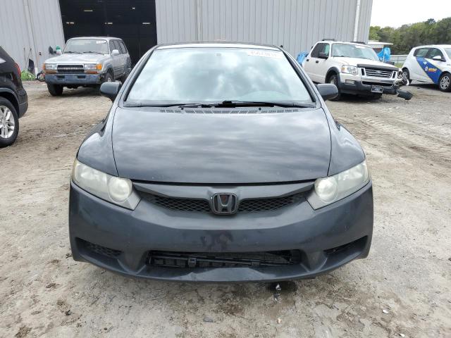 2HGFA16839H515868 - 2009 HONDA CIVIC EX BLACK photo 5