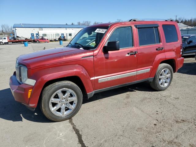 1J8GN58K08W164739 - 2008 JEEP LIBERTY LIMITED RED photo 1