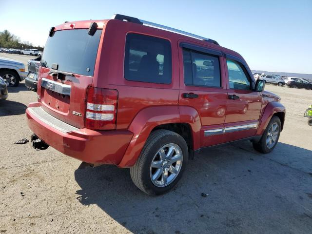 1J8GN58K08W164739 - 2008 JEEP LIBERTY LIMITED RED photo 3