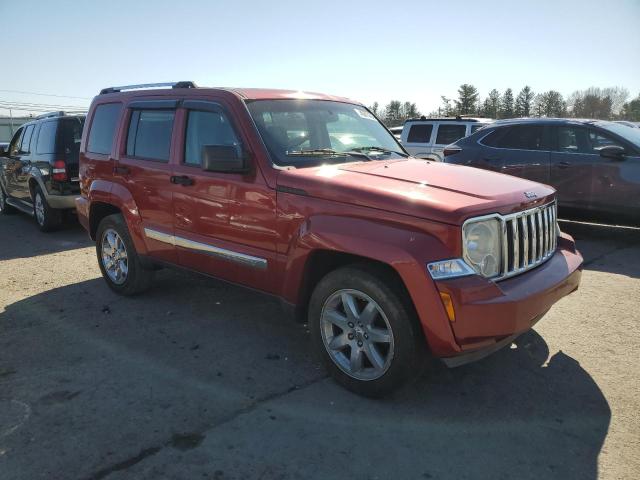 1J8GN58K08W164739 - 2008 JEEP LIBERTY LIMITED RED photo 4