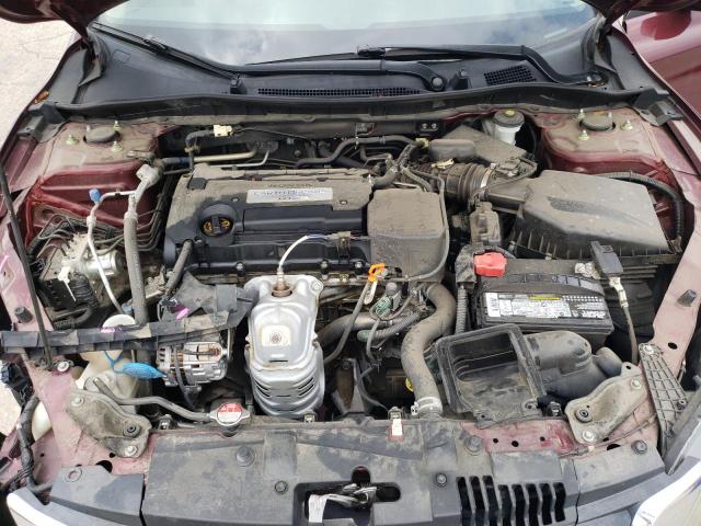 1HGCR2F33EA063399 - 2014 HONDA ACCORD LX BURGUNDY photo 11