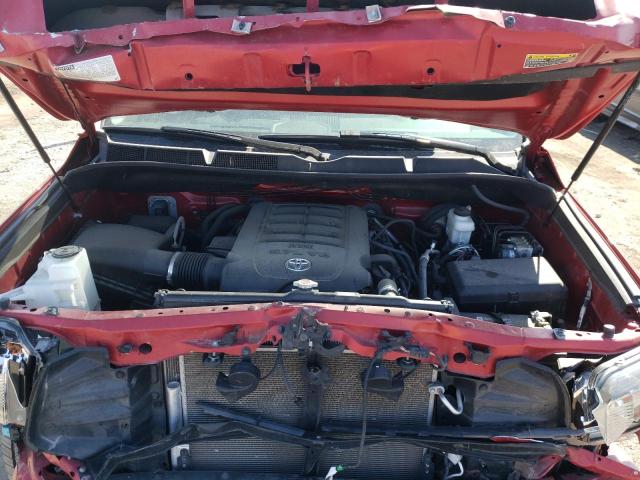 5TFUY5F16LX918676 - 2020 TOYOTA TUNDRA DOUBLE CAB SR/SR5 RED photo 11