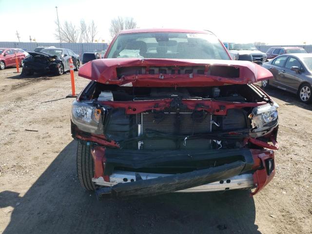 5TFUY5F16LX918676 - 2020 TOYOTA TUNDRA DOUBLE CAB SR/SR5 RED photo 5