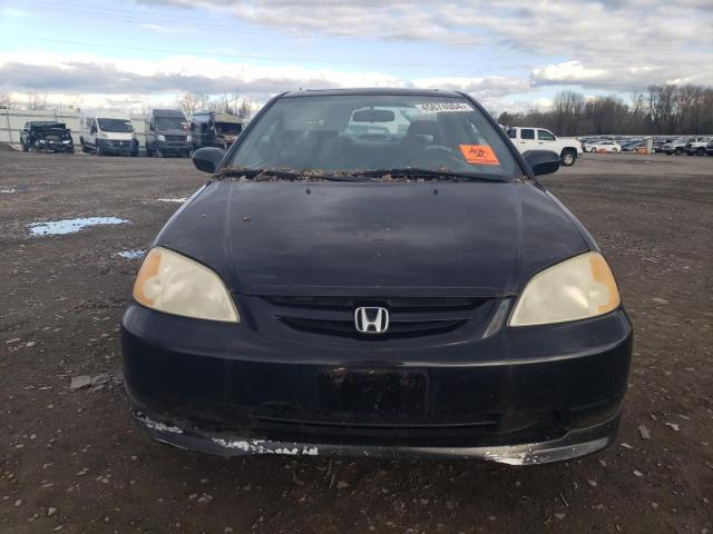 1HGEM22961L016738 - 2001 HONDA CIVIC SI BLACK photo 5