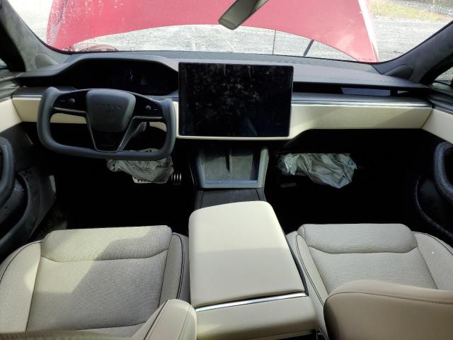 5YJSA1E69NF473719 - 2022 TESLA MODEL S Qırmızı foto 8