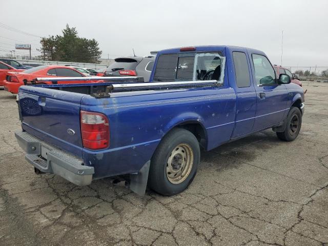 1FTZR44E23PB31789 - 2003 FORD RANGER SUPER CAB BLUE photo 3