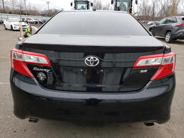 4T1BK1FK6DU527567 - 2013 TOYOTA CAMRY SE BLACK photo 6