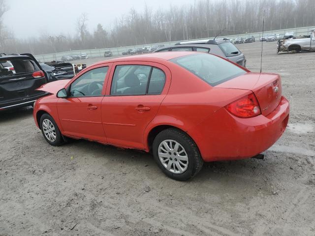 1G1AD5F50A7149728 - 2010 CHEVROLET COBALT 1LT RED photo 2