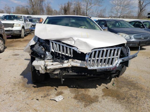 3LNDL2L35BR776374 - 2011 LINCOLN MKZ HYBRID WHITE photo 5