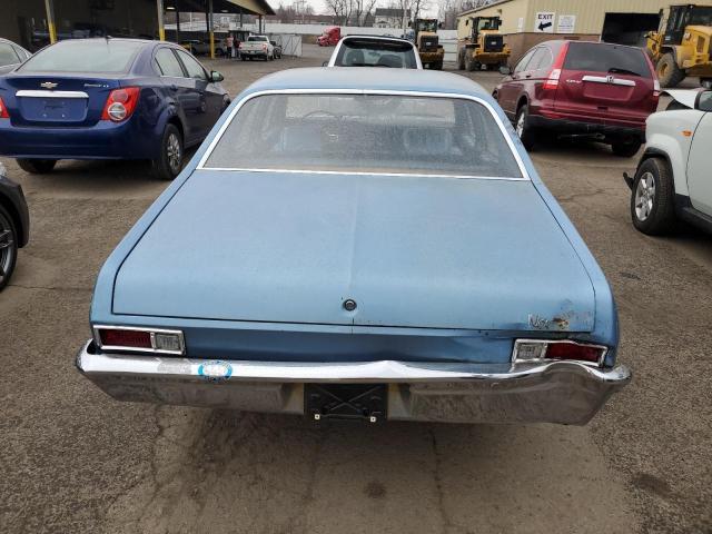 113699W476559 - 1969 CHEVROLET NOVA BLUE photo 6