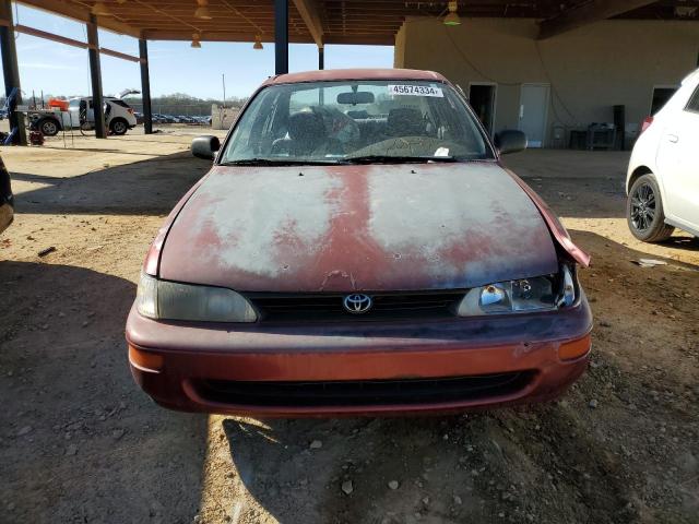 JT2AE04E8P0030524 - 1993 TOYOTA COROLLA MAROON photo 5