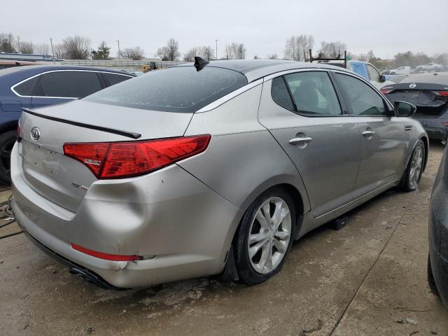 5XXGN4A77CG084629 - 2012 KIA OPTIMA EX SILVER photo 3