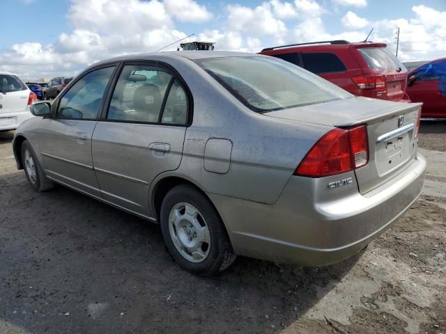 JHMES96653S023443 - 2003 HONDA CIVIC HYBRID SILVER photo 2