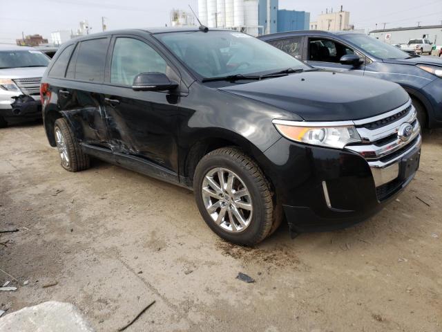 2FMDK3JC1DBC65158 - 2013 FORD EDGE SEL BLACK photo 4