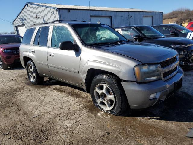 1GNDS33S592115065 - 2009 CHEVROLET TRAILBLAZE LT SILVER photo 4