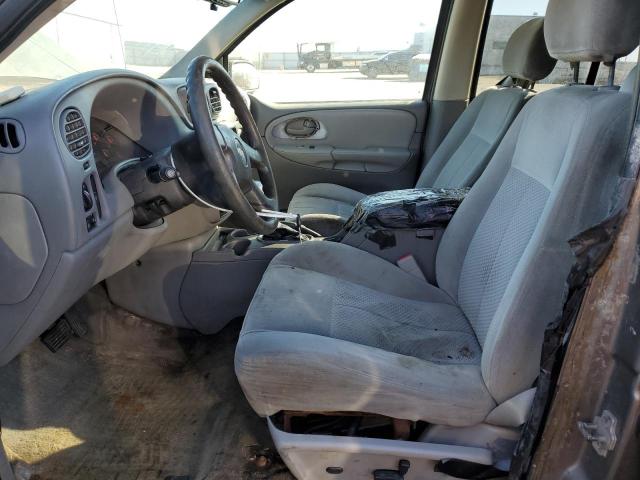 1GNDS33S592115065 - 2009 CHEVROLET TRAILBLAZE LT SILVER photo 7