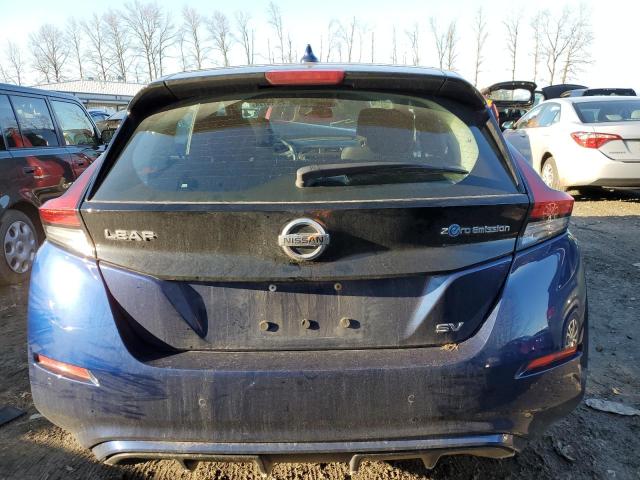 1N4AZ1CP4LC310279 - 2020 NISSAN LEAF SV BLUE photo 6