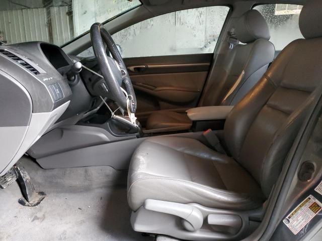 19XFA1F9XAE061531 - 2010 HONDA CIVIC EXL ნაცრისფერი ფოტო 7