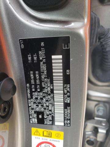 JTJYARBZ7J2091190 - 2018 LEXUS NX 300 BASE ვერცხლისფერი ფოტო 13